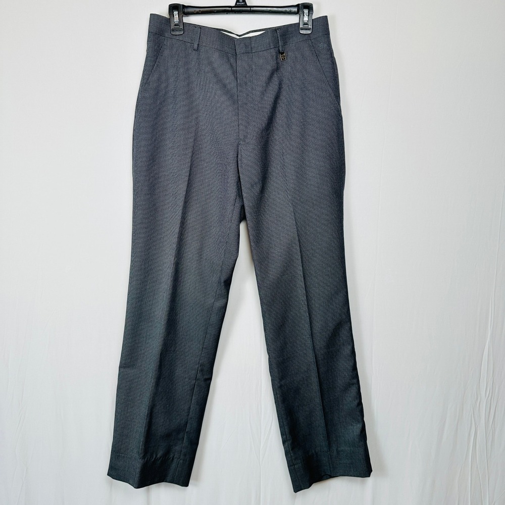 Pierre‎ Balmain Paris Dress Pants Tailored Fit Mens 32 Career Business Trousers